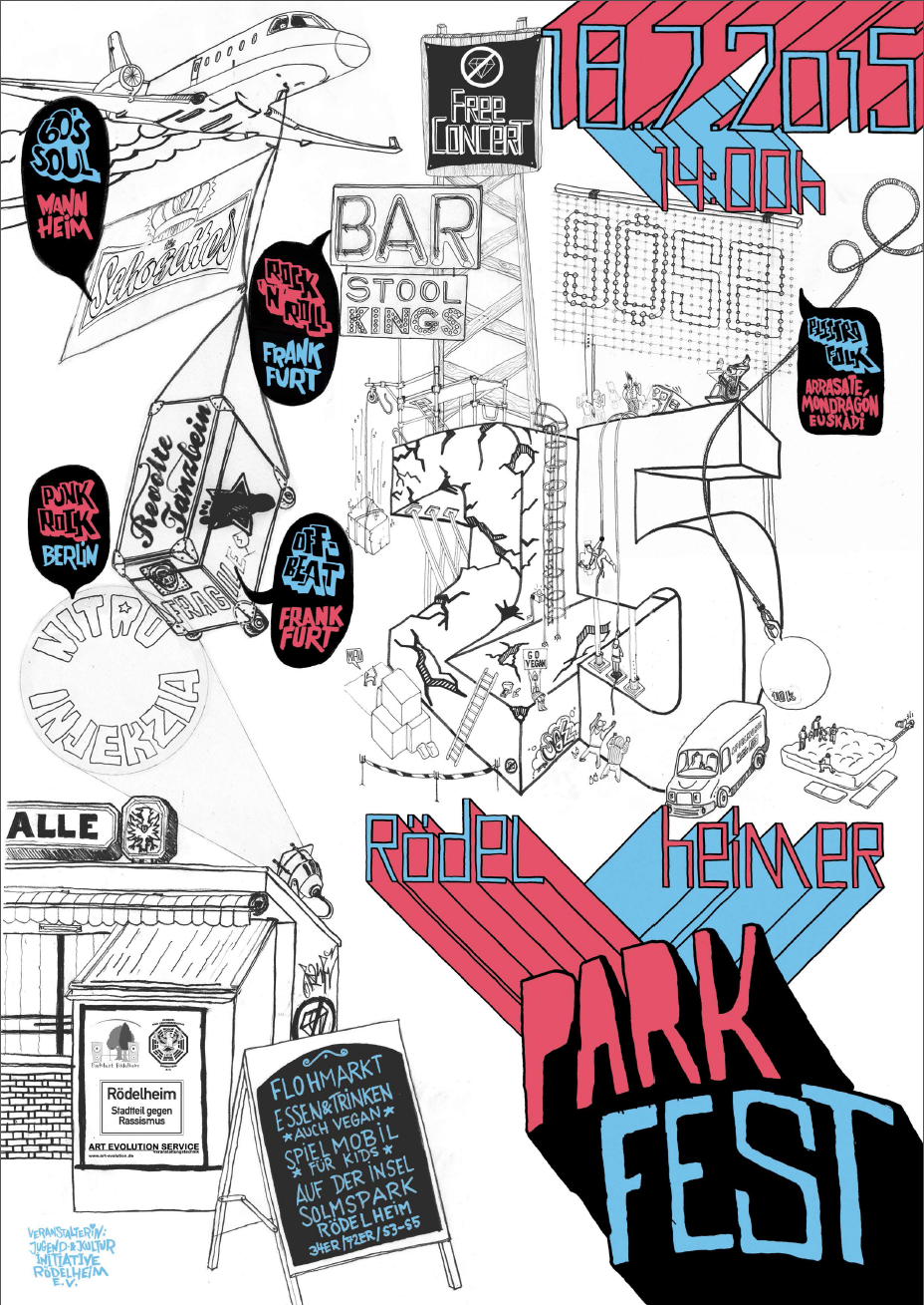 Parkfest Plakat 2015